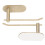 Toilettenpapierhalter, Edelstahl, stanzfrei, 10