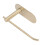 Toilettenpapierhalter, Edelstahl, stanzfrei, 8