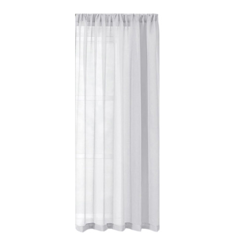 Semi Sheer Ready Made Curtain Easy Install Polyester-100 250cm