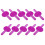10Pieces Cats Itching Relief Tool Adjustable Furniture-Pink 1