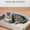 Spacious Open Covered Cats Litter Box-45x35x10cm No handle 6