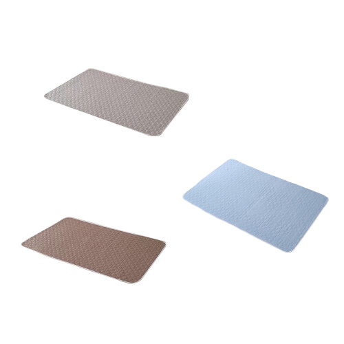 Extra Large Washable Underpad for Adults-Middle Blue 50 70cm 1