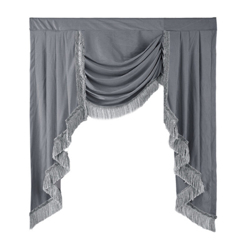 Heat Insulating Blackouts Valance Curtains With-grey-image-OPC-PN9GPMX-NEW