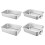 Spacious Open Covered Cats Litter Box-45x35x10cm No handle 2