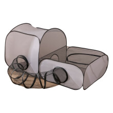Breathable Outdoor Cats Tunnel Enclosure Playpen Sun-S