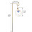 Outdoor-Garten-Windspiel, Sonnensystem-Thema, 3