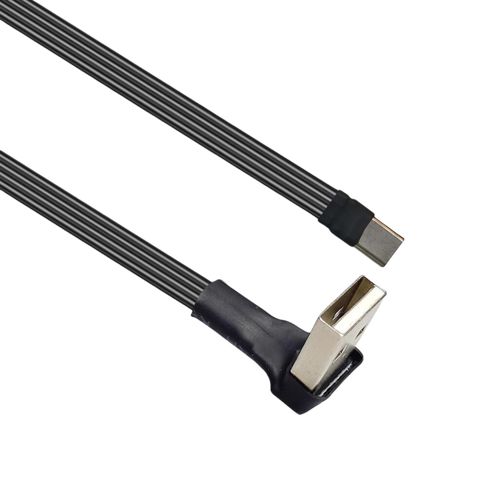 10W 90 Degree Elbow Usb Type C Cable Type C To-5Cm Usb Up Bend 7704000209021