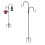 Shepherd's Hook Abnehmbarer 11