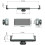 Ergonomic Car Vent Tablet Holder Universal  Grip 360 rotates 3
