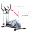Device Holder for Spin Bikes Secure Handlebar Clamp with-Black 4