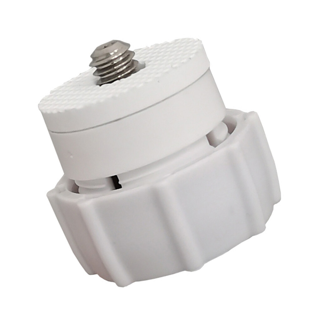 1/4 Screw To 17Mm Ball Head Interfaces Joint Adapter For- White 7704000209786