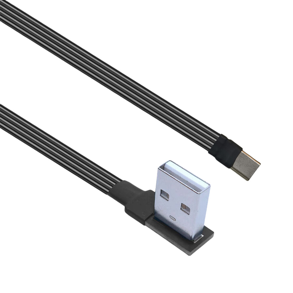 10W Type C Usb Fast Charging Cable For Car-30Cm Usb Left Corner 7704000209175