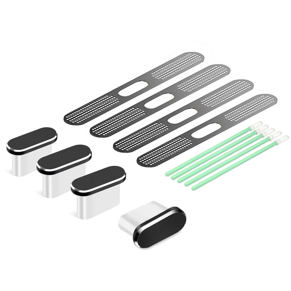 Usb C Dust Plug, Usb C Dust Cover Type C Port Plug- Black 7704000210065