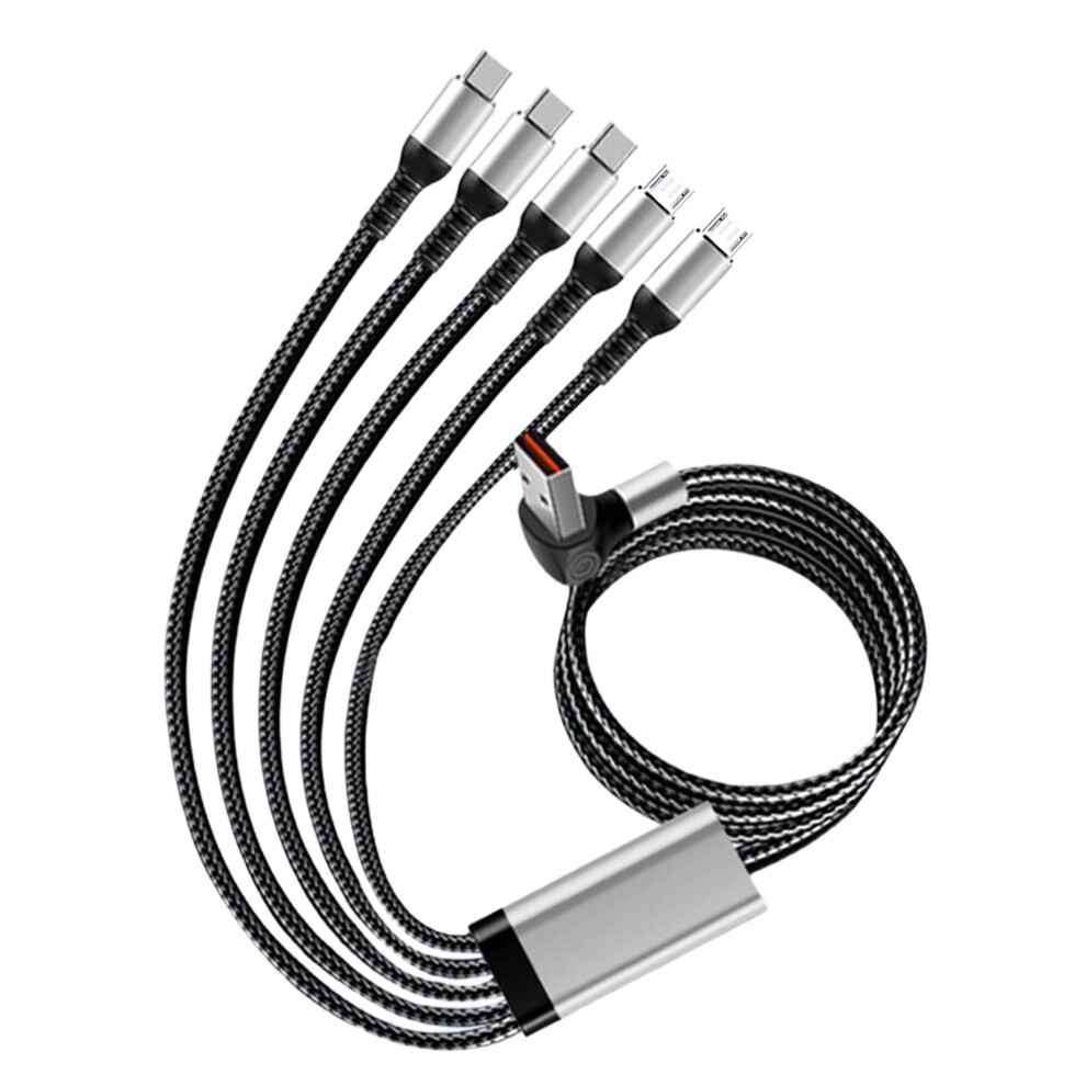 Universal Charging Cord 5 Port Type C Os System Fast Charge Orange 7704000210058