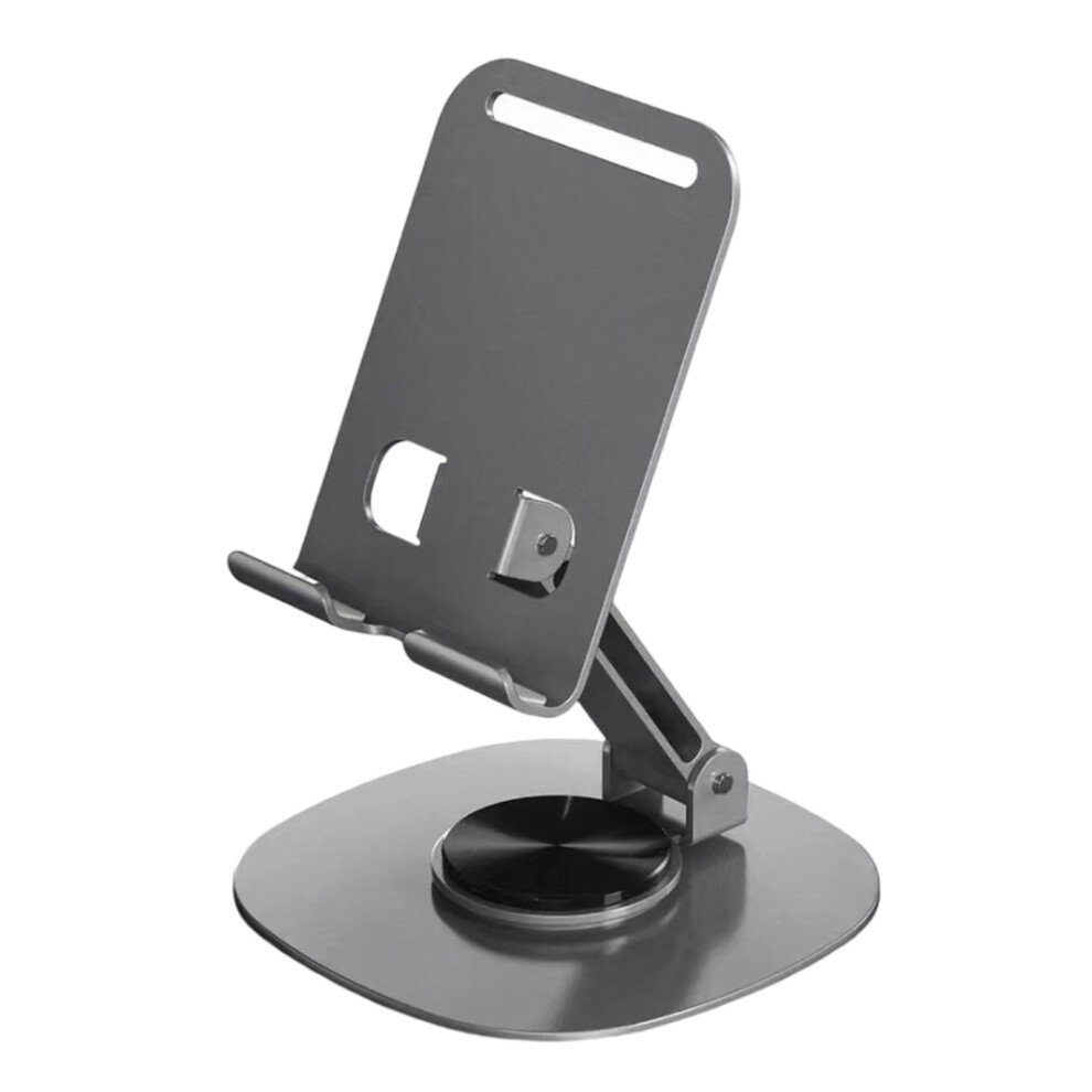 Cellphone Tablet Holder Folding Angle Height Adjustable- Gray 7704000209595
