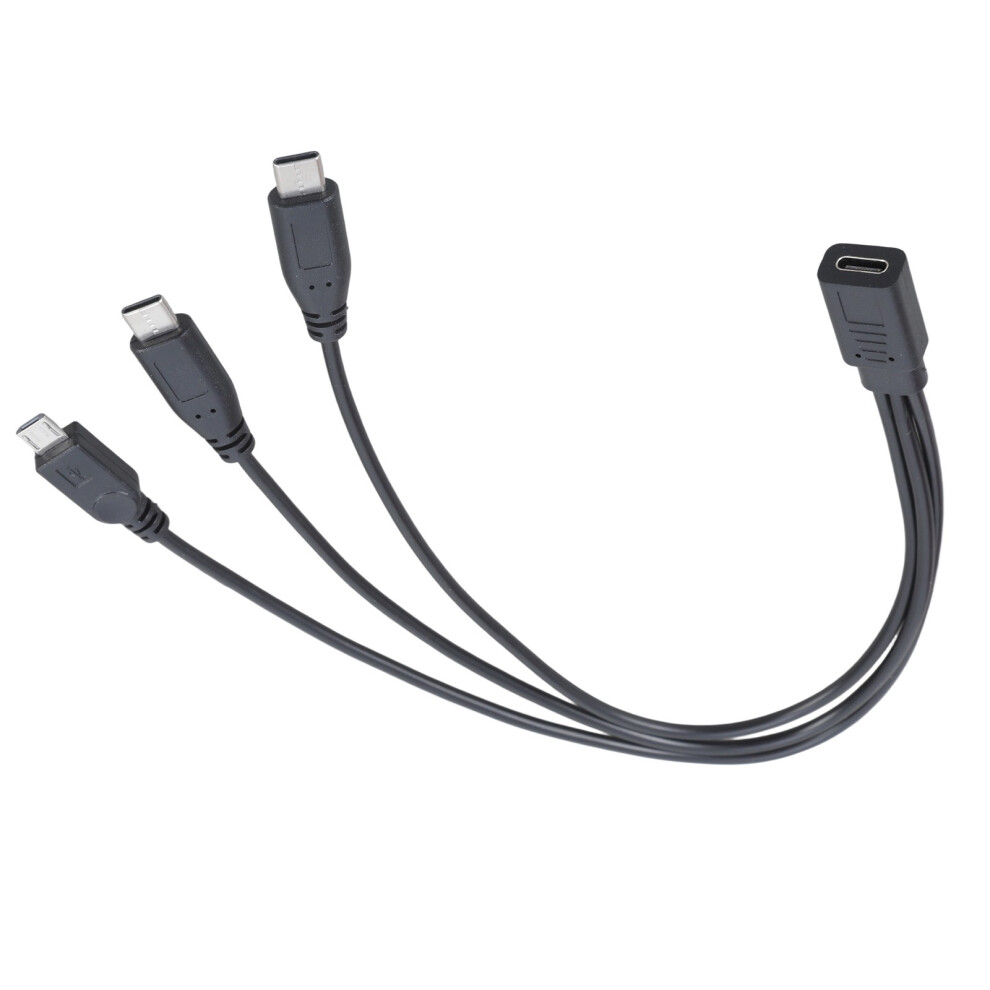 Usb C Female To 2 Type-C 5Pin Usb Male Splitter Cable Charging 7704000209977