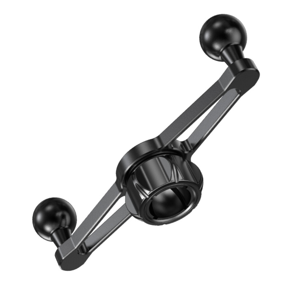 17Mm Ball Head Adapters Metal Two Phone Mount Clamp For Car 7704000210218