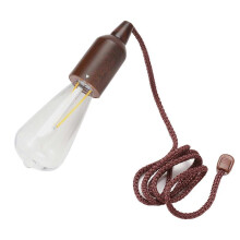 (Oval light) Garden Yard Atmosphere Light Waterproof Pull Cord Light for Camping Hiking Tents Exquisite String Lights