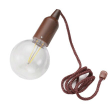(Big round lamp) Garden Yard Atmosphere Light Waterproof Pull Cord Light for Camping Hiking Tents Exquisite String Lights