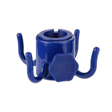 (Blue) Outdoor Beach Umbrella Hook Hanger Sun Umbrella Storage Holder Garden Umbrella Camping Umbrella Hook Clip  White