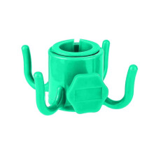(Green) Outdoor Beach Umbrella Hook Hanger Sun Umbrella Storage Holder Garden Umbrella Camping Umbrella Hook Clip  White