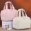 Cosmetic Storage Organizers Large Capacity Compartments-Pink 7