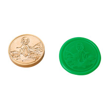 Vintage Wax Seal Stamp Head Embossed Seal Stamp Replacement-05