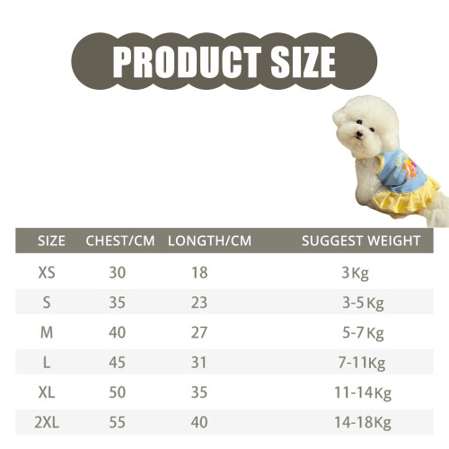 Camisole Pullover Dog Pullover Cool Vest for Medium Dogs to-M 2