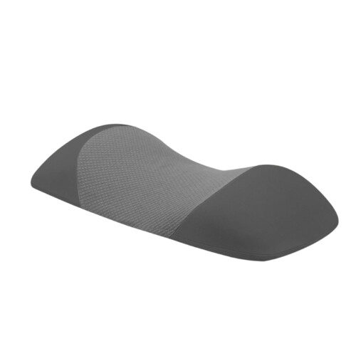Classical Memory Foam Lumbar Support Cushion for-Black and gray