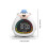 Visual Timer Alarm Clock With Bear Shape Nightlight LED-White 4