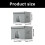 Summer Cats House Reusable Ice Packs-Grey extra Large 3