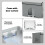 Summer Cats House Reusable Ice Packs-Grey extra Large 5