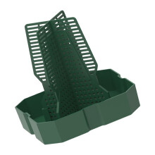 Reptiles Observation Feeders Dish Escape Proof-Green small