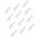 Pack of 12 Plastic Scooping Tool For Multiple Use Including Ice 1