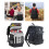 Picnics Chiller Backpack Thick Thermal Spacious Interior-grey 3