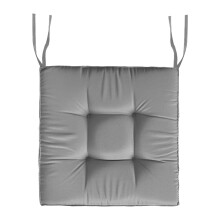 45x45cm Chair Seat Mats Water Resistant Cushions for-Dark Gray