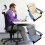 Durable Study Chair Cushion For Prolonged Sitting Easy-Black 6