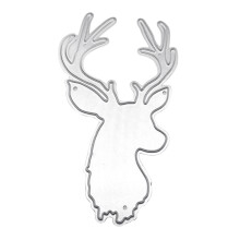 Christmas Elk Cutting Die Metal Cutting Die Embossing Stencil