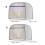 Foldable Blue Mosquitoes Net-New Qing Blue Double door full bot 4