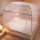 Foldable Blue Mosquitoes Net-New Qing Blue Double door full bot 5