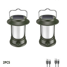 (package A) Retro Portable Camping Lantern Outdoor Vintage Warm A tmospher Camp Lamp 3 Lighting Modes Tent Light for Hiking Climbing Yard
