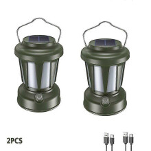 (package B) Retro Portable Camping Lantern Outdoor Vintage Warm A tmospher Camp Lamp 3 Lighting Modes Tent Light for Hiking Climbing Yard