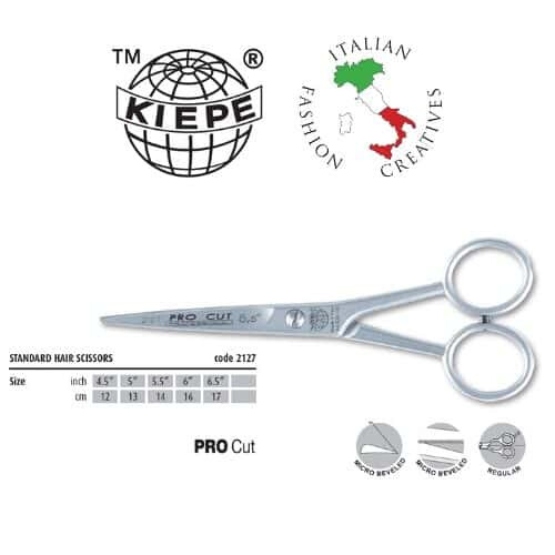 Barber scissors 6" KIEPE PRO CUT