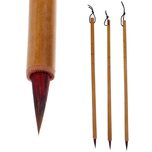 3 Pièces Pinceaux Chinoise Pour Encre 2