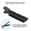18 Stück Haarrollen DIY Curler Schwarz Profi 8