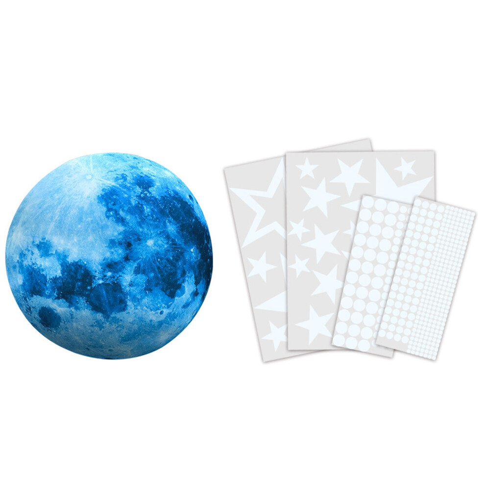 Glow In The Stars For Nursery, Eco-Friendly Wall Decor Peaceful Sleep Aid Realistic Star Gazing Decor Dark