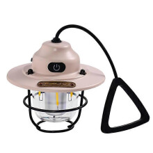 (Apricot) Outdoor Lighting Camping Light USB Rechargeable Horse Lantern