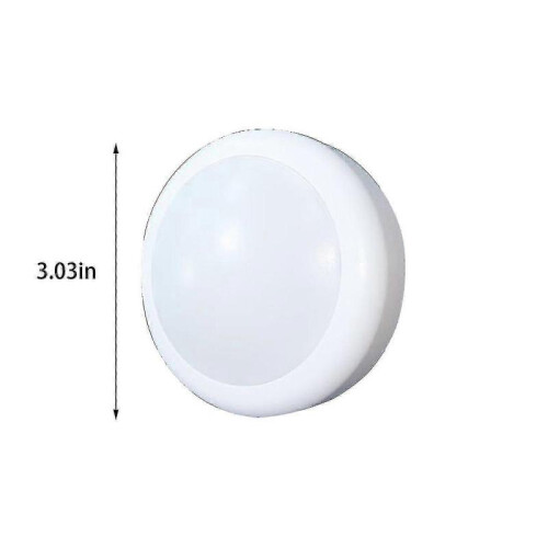 (1Set) RGB 3AA Battery Operated LED Puck Light with E26 Screw, Wireless Timer Dimmable, 13 Color Options 2