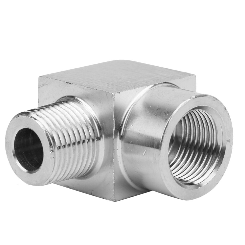 304 Stainless Steel Bspp Female To Male Elbow Connector 3/8In 4011364003046