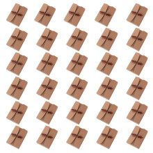 Aanpasbare geschenkdozen, zwarte geschenkdozen voor bruiloftsverpakkingen, voor diverse gelegenheden, dozen van kraftpapier, eenvoudig in elkaar te